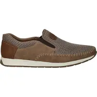 Rieker Herrenschuhe Slipper Braun Freizeit