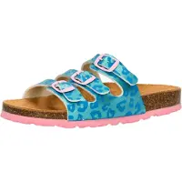 Lico Bioline Pantoletten in Übergrößen Türkis [D2C]560320 große Damenschuhe