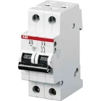 ABB S202-B50 Sicherungsautomat B-Char., 6 kA, 50 A, 2P 2CDS252001R0505