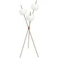 Kdln LED-Stehleuchte Kushi, kupferfarben, Höhe 140 cm