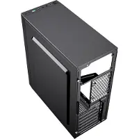 Gembird CCC-FC-M100B Gaming-Computergehäuse Fornax M100B, blaue Lüfter
