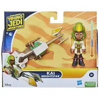 Hasbro Star Wars Kai Brightstar, Fahrzeug, Young Jedi Adventures, 3 Jahr(e), Kunststoff, Mehrfarbig