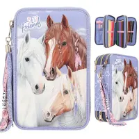 Depesche Miss Melody 3fach Federtasche Bandana