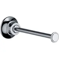 Hansgrohe AXOR Montreux Papierrollenhalter, 42028330, Farbe: Polished Black Chrome