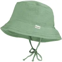 Maximo - Kid's Mini Hut Band Musselin Futter - Hut Gr 49 cm türkis