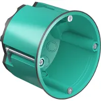 Kaiser 9264-32 Hohlwand Geräte-Verbindungsdose Reinraum mit umlaufender Dichtlippe, Tiefe 62 mm 926432 - 100 Stück