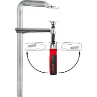 Bessey Ganzstahlschraubzwinge GZ-KG Spann-W.600mm A.120mm 2-K-Klappgriff