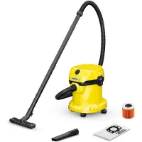 Kärcher WD 2 V-15/4/18/C, 1000 W, Trommel-Vakuum, Trocken&Nass, Staubbeutel, 15 l, Filterung