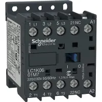 Schneider Electric Leistungsschütz, 3p+1Ö, 2,2kW/400V/AC3, LC1K0601Q7