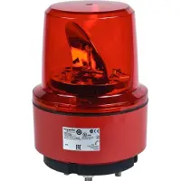 Schneider Electric Drehspiegelleuchte, Harmony XVR, 130mm, rot, ohne Buzzer, 24V DC XVR13B04