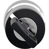 Schneider Electric Electric ZB4BG212 Schlüsselschalter, Frontelement, Harmony XB4, Metall, 22mm, schwarz, 2 Stellungen, rastend, Ronis 421E