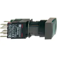 Schneider Electric XB6DF3B5B Leuchtdrucktaster Gn Rechteck.
