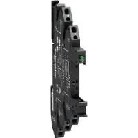 Schneider Electric Electric RSLZRA1 Sockel für schmales Interface-Relais RSL, LED, Federzug, 12/24 VAC/DC - 10 Stück