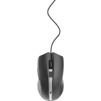 Gembird MUS-GU-02, Beidhändig, Laser, USB Typ-A, 2400 DPI, Schwarz