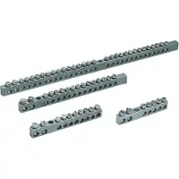 Schneider Electric Erdungsband 2x16+14x6mm2. Zusammensetzung: 10 Einh. NSYRBL216146M