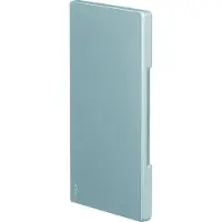 Hager BRA851706LAN Endstück schnittkaschierend zu BRA 85x170mm Oberteil 80mm hfr lackiert alu