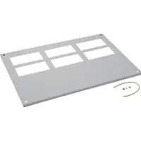 Hager HAG FZ743D Verschlussplatte geöffnet für Schrank univers, IP54, SKI, 20x850x600m