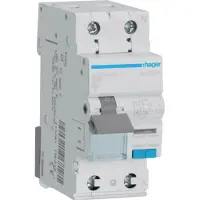 Hager ADS990D Fehlerstrom-Leitungsschutzschalter 1P+N 6kA C-40A 30mA Typ A QuickConnect
