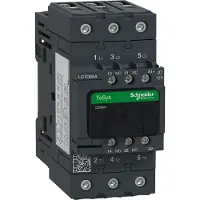 Schneider Electric LC1D65AJD Leistungsschütz LC1D 3p, +1S+1Ö, 30 kW, 65 A, 400 V AC3, Spule 12 V DC