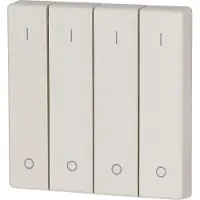 Eaton 147598 Wippe, 4-fach, I/0, creme CWIZ-04/12 - 10 Stück