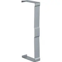 Hager BR652107DLAN Schnittkaschierung zu BR/H/N/A/S 68x210mm OT 2x80mm aus Stahlblech lackiert alu