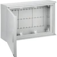Hager FL33SP Wandschrank, univers, IP65, SK II, 550 x 850 x 300mm, Polyester, UV geschützt