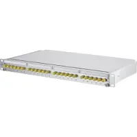 METZ CONNECT LWL-Patchfeld OpDAT PA 24xST teilbestückt 150220012 - Adapter