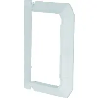 Hager G15117035 Wand-Blende halogenfrei BRN 70x110mm lg