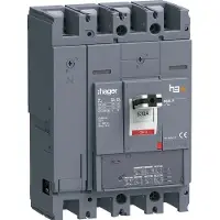 Hager HPW631JR Leistungsschalter h3+ P630 LSI 4P4D N0-50-100% 630A 110kA FTC