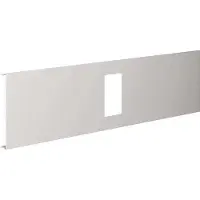 Hager R74207030 Blende AEE 4-fach PVC BRA/S OT 120 sgrau