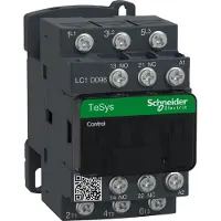 Schneider Electric LC1D096G7 Leistungsschütz LC1D 3p, +1S+1Ö, 4 kW, 9 A, 400 V AC3, Spule 120 V AC