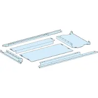 Schneider Electric LVS08497 PrismaSeT-P Kabeleinführungsplatte 2-teilig IP30 Breite 650+150mm