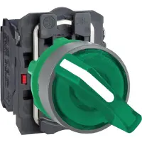 Schneider Electric Leuchtwahlschalter, Kunststoff, kompl, 22mm, kundenspezifisch via Konfigurator XB5AKCUST02