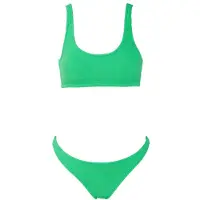 Banana Moon - Women's Naida Scrunchy - Bikini-Bottom Gr 34 grün
