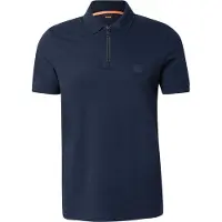 BOSS Polo Passerzip Half Zip Navy