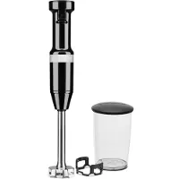 KitchenAid 5KHBV53, Pürierstab, 700 l, 1,53 m, 180 W, Schwarz, Stahl
