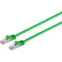 Shiverpeaks RJ45 Patchkabel m. CAT 7 Rohkabel PIMF grün 2m