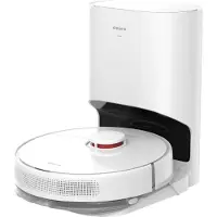 Dreame D10 Plus Roboterstaubsauger und Wischmopp, selbstentleerende Basis für 45 Tage, 4000 Pa Saugleistung, LiDAR-Navigation,WLAN-Verbindung