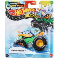 Hot Wheels Monster Trucks COLOR SHIFTERS PIRAN-AHHH vehicle, Monstertruck, 3 Jahr(e), Metall, Mehrfarbig