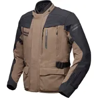 Modeka Paneo LT wasserdichte Motorrad Textiljacke, sand/schwarz, 3XL