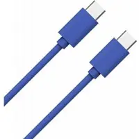 Wow , USB-C/USB-C Kabel 1 m – 3 A, Blau