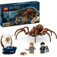 LEGO Harry Potter Aragog im Verbotenen Wald, Fantasy-Spielset mit Spinnen-Figur, Fabelwesen, 2 Minifiguren, magisches Geschenk für Jungen, Mädchen und Fans ab 7 Jahren 76434