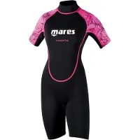 Mares Aquazone Manta 2.2 Mm Damen-shorty Mit Kurzen Ärmeln