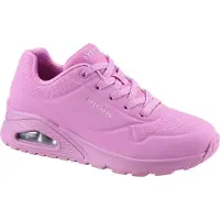 SKECHERS Low Sneaker STAND ON AIR Damen Sneaker Kunstleder Pink Größe: 35