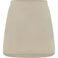 Jack Wolfskin Skort "WAIMEA SKORT W", Damen, Gr. XS, grau (stone), Obermaterial: 100% Polyester, Röcke Skort, für Wandern und Trekking, aus Polyester, mit Stretcheinsatz
