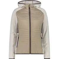 CMP Damen Kapuzensweat WOMAN JACKET FIX HOOD HYBRID