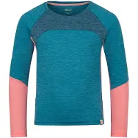 TROLLKIDS - Girl's Seiland Longsleeve - Funktionsshirt Gr 92 türkis