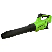 Greenworks GD40AB Akku Laubbläser mit Tempomat, bürstenloser Motor, 210 km/h, 15