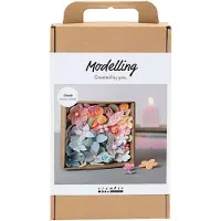 Creativ Company Kreativset DIY Modelliermasse Blumen