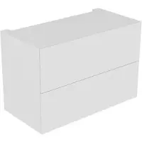 Keuco EDITION 11 Unterschrank, 2 Frontauszüge, 1050x700x535mm, 31316370000, Korpus/Front: Trüffel Strukturlack / Trüffel Strukturlack